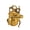 D, variant on Trendy Unisex Animal Themed Ring Featuring A Realistic Scarab Design Jewelry