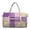Art Geometric Purple Yellow, variant on FKELYI Zebra Print Travel Duffel Bag with Zipper Pockets Lightweight Overnight Luggage Bags for Women Men Weekender Bag Organizer Women Hospital Bags