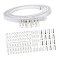 thumbnail image 3 of jifeng Ceiling Curtain Track Set Bendable Room Divider for Bedroom Backdrops Garage, 3 of 9
