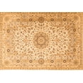thumbnail image 1 of Ahgly Company Indoor Rectangle Medallion Orange Traditional Area Rugs, 4' x 6', 1 of 1