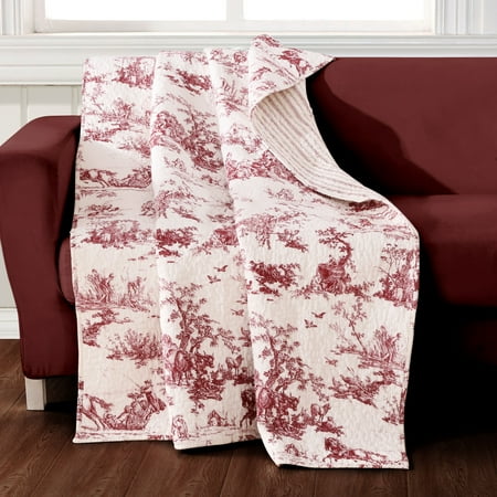 Global Trends Country Living 50x60-Inch Quilted Throw ...