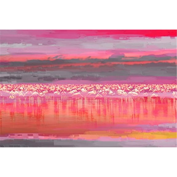 Testarossa Painting Print on Wrapped Canvas