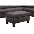 thumbnail image 4 of Hilo Fabric Reversible Sectional Sofa with Storage Ottoman - Dark Gray, 4 of 5