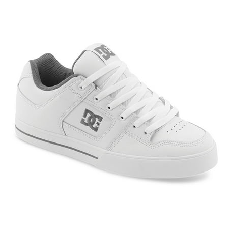 white leather dc shoes