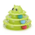 thumbnail image 1 of Cat Toy 3/4 Levels Tower Tracks Cat Toys Interactive Cat Intelligence Training Amusement Plate Cat Tower Pet Products Cat Tunnel, 1 of 3