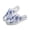 Blue Palm Tree, variant on Art Design Dog Cat Mules Sneakers Lightweight Breathable Mesh Upper Walking Shoe Casual Slip On Loafers with Arch Support Open Back Slippers