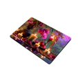 thumbnail image 3 of FCXZI Fast Absorption Flowers Home Diatom Mud Bath Mat 24x16in, 3 of 5