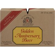 Koch's Golden Anniversary Beer, 24pk
