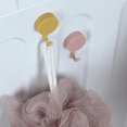 thumbnail image 5 of Self-Adhesive Hook No Drilling Macron Color Nordic Style Wall Mounted Hanger for Kid's Room Living, 5 of 5