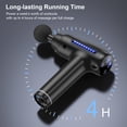 thumbnail image 5 of Muscle Massage Gun Handheld Deep Tissue Massager Electric Quiet Portable Massaging Gun 30 Speed Adjustable Professional Percussion Fascia Gun for Sore Muscle and Stiffness, 5 of 9