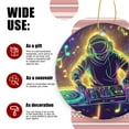 thumbnail image 3 of Dj Playing Music on Turntable - Christmas Ornament Xmas Keepsake Ceramic Ornaments Holiday Decorations for Tree Christmas Gift Ideas 2.95in, 3 of 6