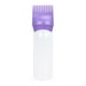 thumbnail image 1 of Botella aplicadora con peine de raíces de 120 ml, botella dispensadora para teñir el cabello, fácil de apretar. Púrpura, 1 of 9