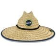thumbnail image 2 of Men's New Era Natural Seattle Seahawks NFL Training Camp Official Straw Lifeguard Hat, 2 of 4