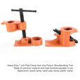 thumbnail image 4 of Khall Pipe Clamp, Heavy Duty 1 inch Pipe Clamp Jaws Vise Fixture Set Woodworking Tool Kit, 4 of 8
