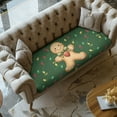 thumbnail image 3 of ZUXONGSY Christmas Sofa Cushion Cover Gingerbread Man Furniture Protection Cover 3 Seater Sofa Cushion Cover Spandex Couch Seat Cushion Slipcover Xmas Sofa Cushion Slipcover, 3 of 5