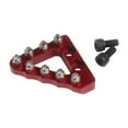 thumbnail image 1 of funtasica Motorcycle Rear Brake Pedal Tip Easy Installation Accessories Aluminum Alloy Red, 1 of 9