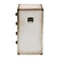 thumbnail image 4 of Baxton Studio Jaelyn Vintage Coffee Canvas 4-Drawer End Table, 4 of 12