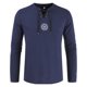 thumbnail image 1 of Camisas s Para Hombre Manga Larga Camisa de lino y algodón a la moda para hombre, camiseta de Yoga étnica de playa de Color sólido de manga larga (Navy, M), 1 of 7