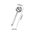 thumbnail image 4 of Konghyp Stainless Steel Measuring Spoon: Long-Handled, Durable Spoon For Precise Measurement Of Coffee, Seasoning, Milk Powder, Etc., 4 of 5