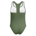 thumbnail image 4 of FSYBOA Girls One-piece Swimsuits, Sleeveless Casual Summer Fashion Kids Bathing Suits&nbsp; Army Green Size 4-5T, 4 of 6