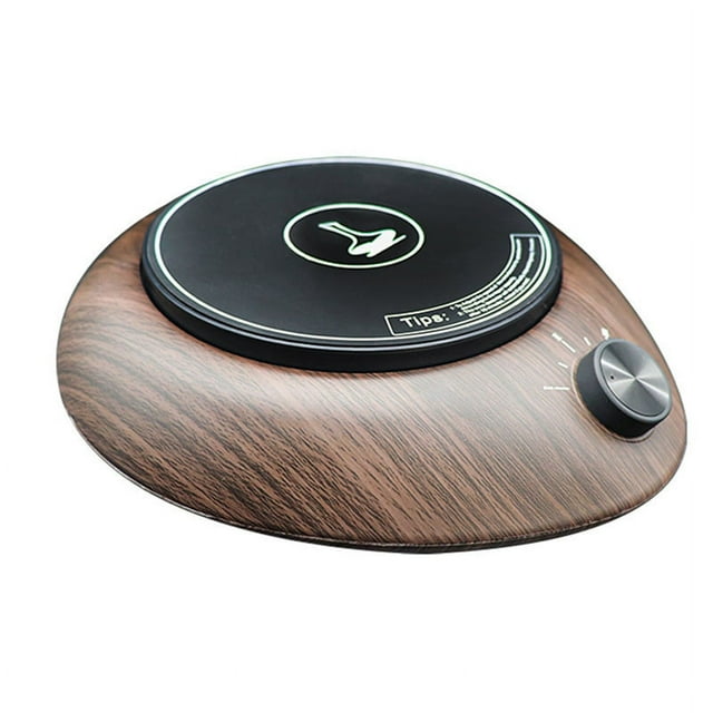 Base d'Aérateur de Vin Électrique, Base de Carafe Auto-Rotative et Oscillante, Décantation Rapide, Vitesse Réglable