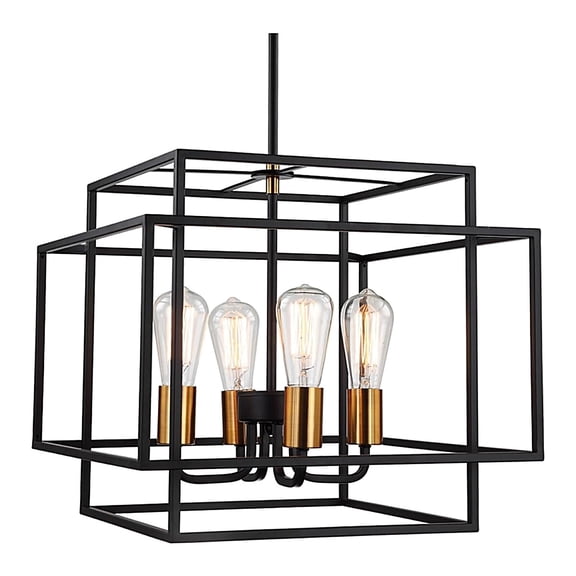 Lámpara Colgante Tecnolite HOME Cabanna II 240w dorado