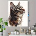 thumbnail image 4 of Qisvanset 12x16 Inch Majestic Cat Portrait Canvas Painting Wall Art, 4 of 5
