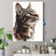 thumbnail image 4 of Qisvanset 12x16 Inch Majestic Cat Portrait Canvas Painting Wall Art, 4 of 5