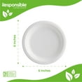 thumbnail image 2 of Compostable 6 Inch Round Plates Value Pack, 2 of 3