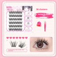 thumbnail image 1 of Faux Cils Sans Colle Autocollants Recourbe-Cils, 1 of 8
