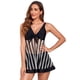 thumbnail image 1 of Traje de baño dividido tankini con control de barriga de dos piezas para mujer Falda de malla con estampado floral Traje de baño de bikini de playa, Negro, 1 of 6