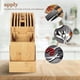 thumbnail image 4 of Portacuchillos de bambú TANGJMXG portacuchillos de cocina grande universal de madera, 4 of 5