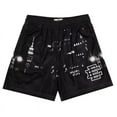 thumbnail image 3 of New 2024 Summer Eric Emanuel EE Basic Mesh Short Classic Floral Printed Gym Shorts Men‘s Gym Basketball Sports Beach Shorts, 3 of 7