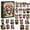 Advent Calendar-C, variant on Pumpkin Scarecrow Farm 31 Days Halloween Advent Calendar 2026, Countdown Calendar Blind Box, Surprise Each Day Halloween Gifts for Boys Girls, 2D Hanging Halloween Decorations