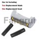 thumbnail image 5 of For Shaver Foil And Cutters For 17150 17200 Gold, 5 of 5