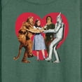thumbnail image 3 of Wizard of Oz - Dorthy and Friends Photo Heart - Women's Lightweight French Terry Long Sleeve Shirt, 3 of 5