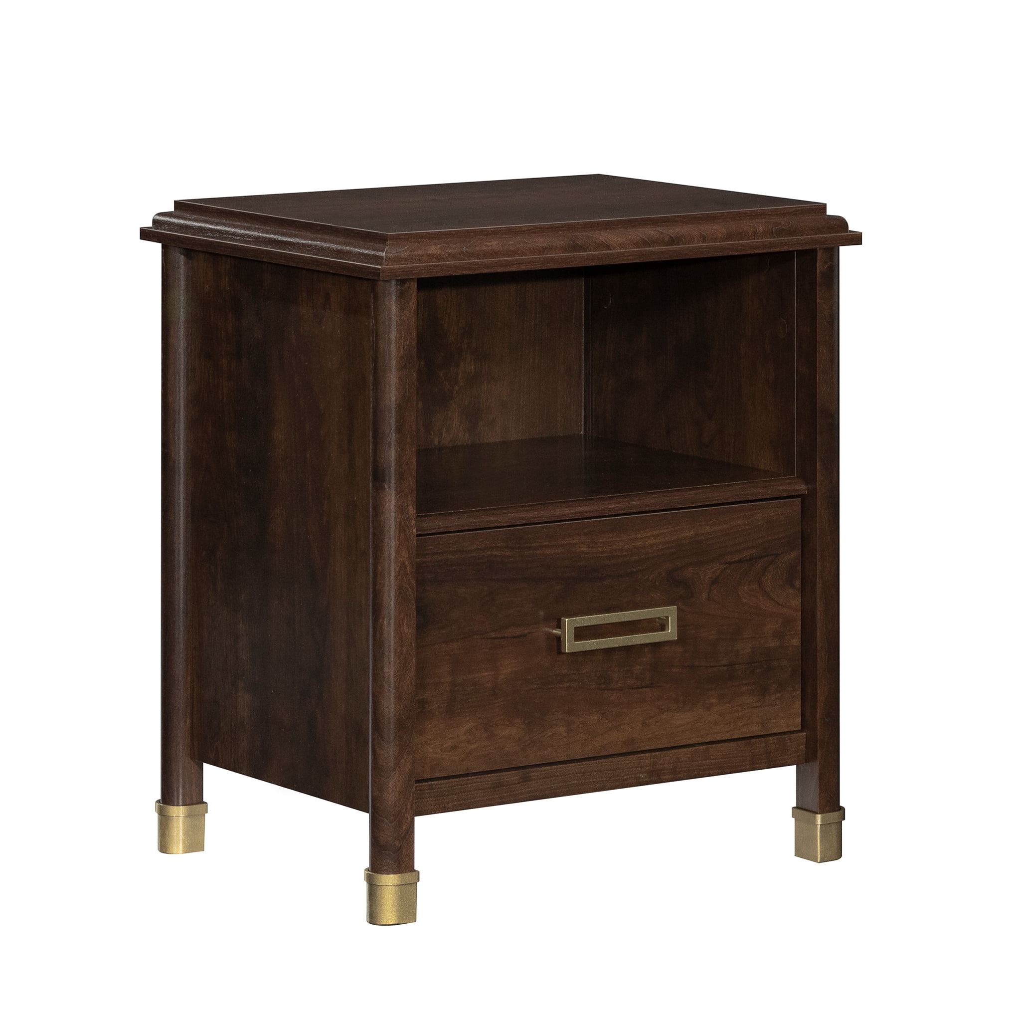 1934 Collection, by Sauder Nightstand, Deco Cherry Finish