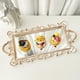 thumbnail image 1 of Espejo Bandeja decorativa Almacenamiento de joyas Centro de mesa multiusos Bandeja de tocador de estilo europeo Bandeja de servicio para el hogar Sala 48cmx23cm perfecl Bandeja de espejo, 1 of 8