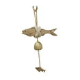 thumbnail image 3 of Decoración de pared con diseño de de madera, ideal como regalo para el hogar, con temática náutica, escultura decorativa rústica para L con cadena, 3 of 8