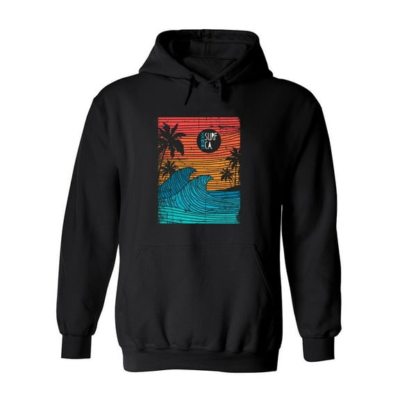Surf Ca Hoodie Men -Image by Shutterstock, Male x-Large