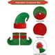thumbnail image 5 of Disfraz de Papá Noel Bearachild, Traje navideño de lujo, Verde, XL, 5 of 6