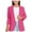 Hot Pink, variant on AJTQTH Girls Suit Jacket Fall and Winter Solid Color Long Sleeve Shawl Collar Blazer with Pockets Kids Teen Casual Outfits Black 11 Years