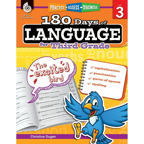 180 Days of Language for Third Grade | Bundle of 2 Each