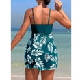 thumbnail image 4 of Delconic Women Swimsuit With Shorts Flowy Two Piece Swimsuits Bathing Swimwear, 4 of 7