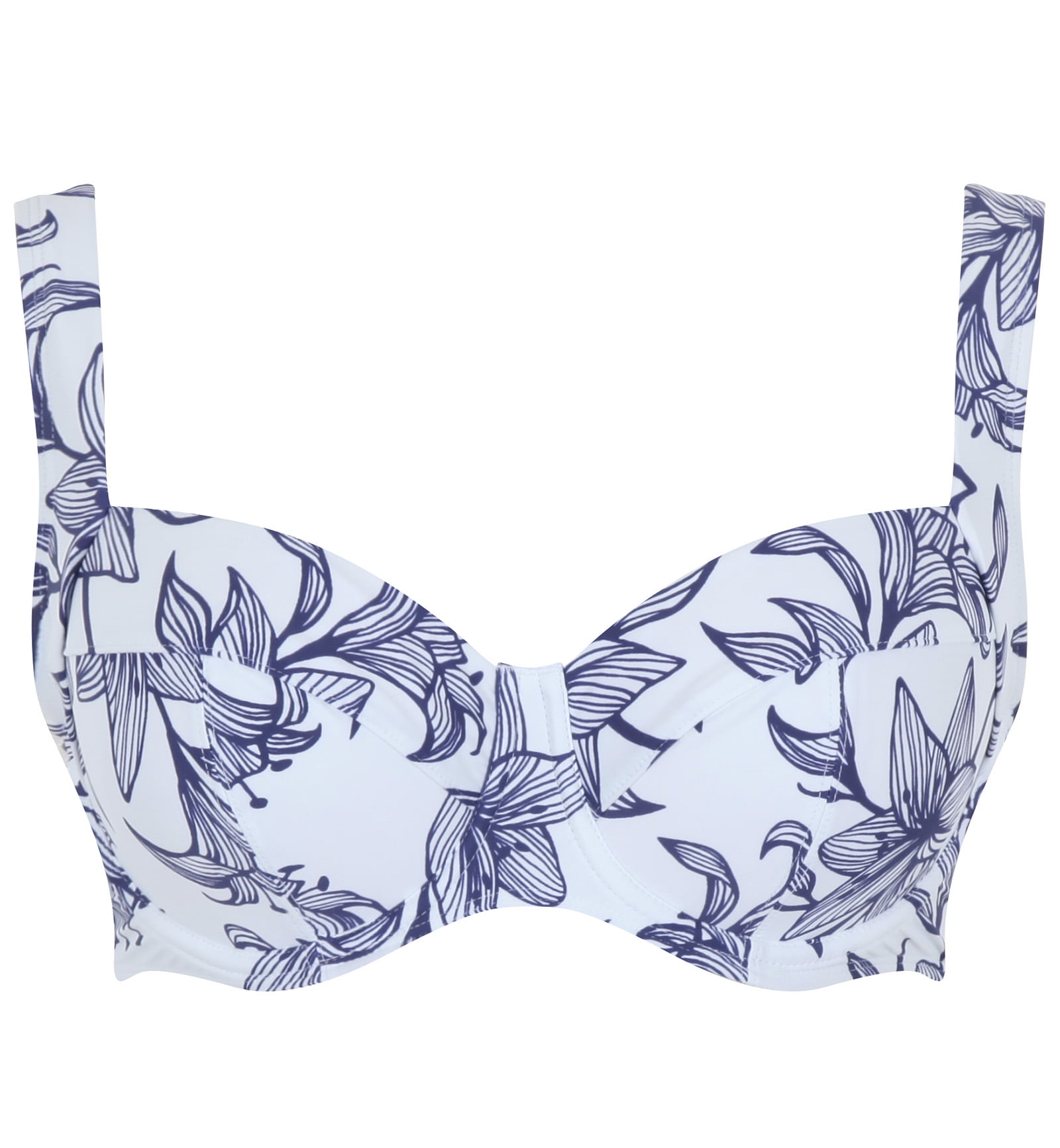 Panache Olivia Full Cup Underwire Bikini Top (SW1722),36K,Capri