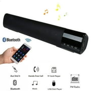 Professional Wireless Soundbar Stereo Music Sound Bar Speaker System Support TF Card For TV Home