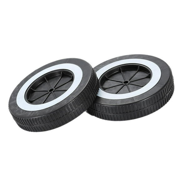 Colaxi 2 Pieces BBQ Wheels Gas Grills Wheels Wheelbarrow Lightweight Hand Truck Tires Replacement Wheels for Dining Barbecue Outdoor