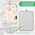 thumbnail image 6 of Yayeee Pot Holders Kitchen Heat Resistant with Pockets 7"x9.8" Cotton Oven Cooking Hot Pads, Pink Easter Eggs, 6 of 7