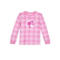 thumbnail image 2 of Barbie Toddler Long Sleeve Sleep Top and Sleep Pants, 2-Piece, Sizes 12M-5T, 2 of 3
