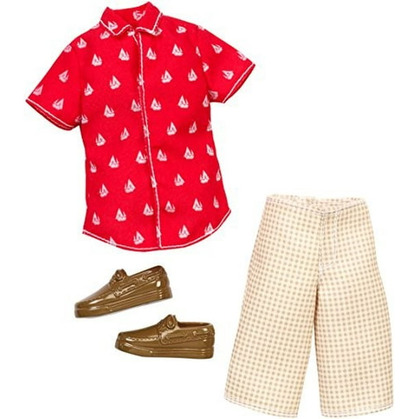 Barbie Ken Fashion Pack Summer Set - Walmart.com - Walmart.com